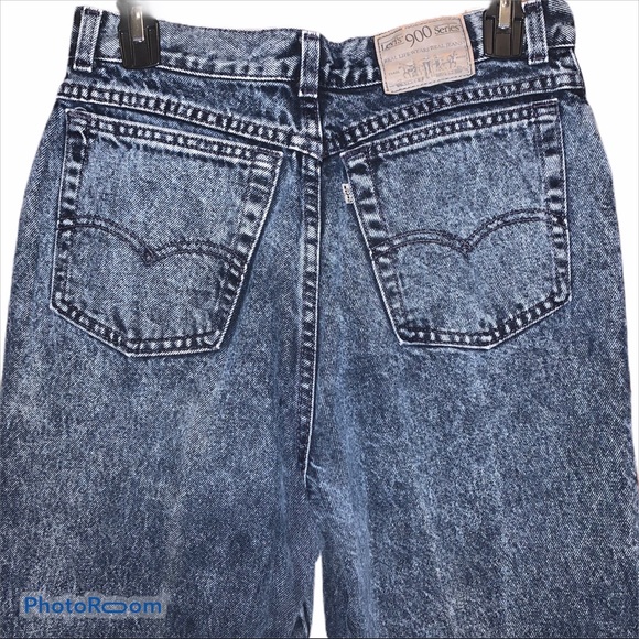 RARE Vintage LEVIS | 900 Series Acid Washed Jeans - Picture 2 of 8